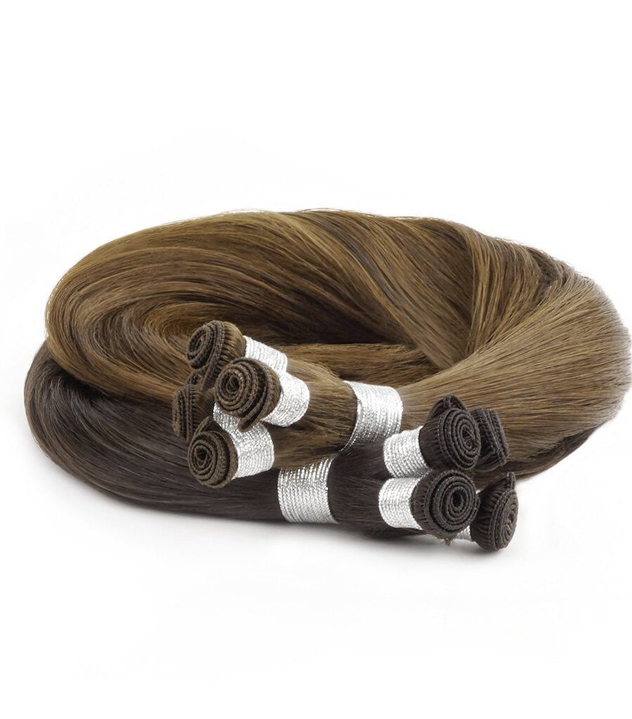 HAND-TIED-WEFT Remy Hair Extensions